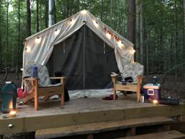 What it’s like to go glamping 1-hour from Washington, DC